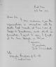 Thackwray, Joseph William  note re Death Certificate