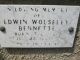 Bennette, Edwin Wolsley headstone