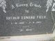 FIELD Arthur Edward 1892-1965 headstone