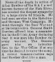 Bowker, Allan Duthie newspaper clip from Penny Mail 19 Mar