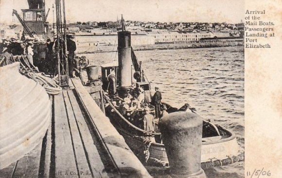 Port Elizabeth - Passengers Landing