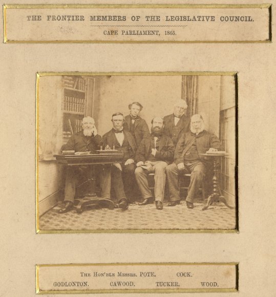 Cape Legislative Council 1865