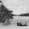 Boating on Kowie _post card_