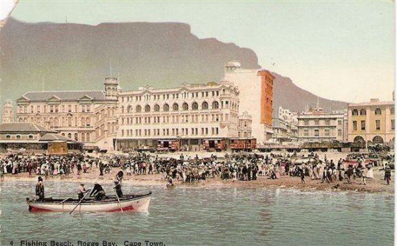 Cape Town Rogge Bay a fishing beach