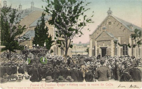 Funeral of Pres Paul Kruger