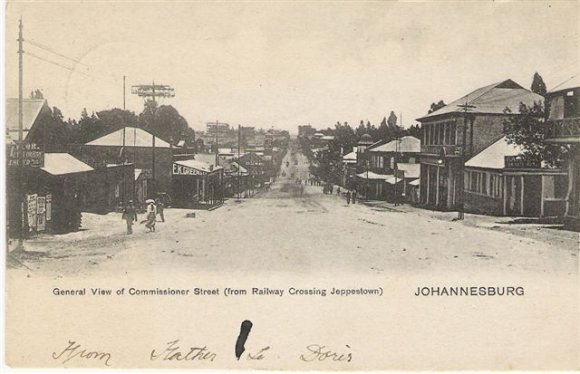 Johannesburg Commissioner Str from Railway Cross Jeppestown