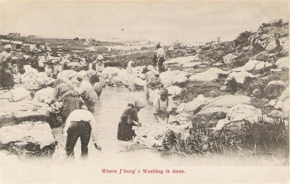 Johannesburg where washing is done