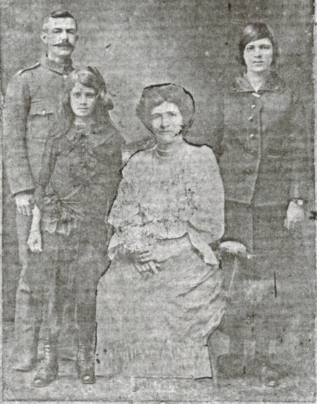 Dorothy Morgan and family